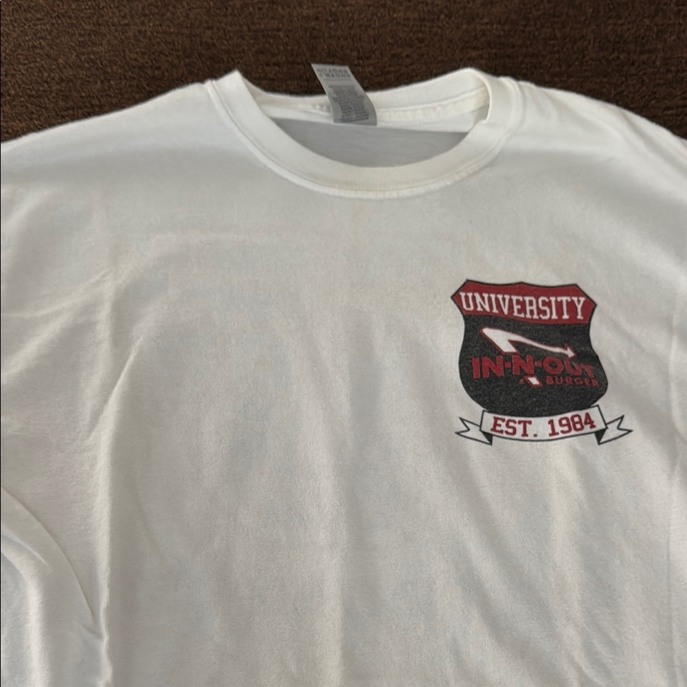 White Men's Shirt
In n out